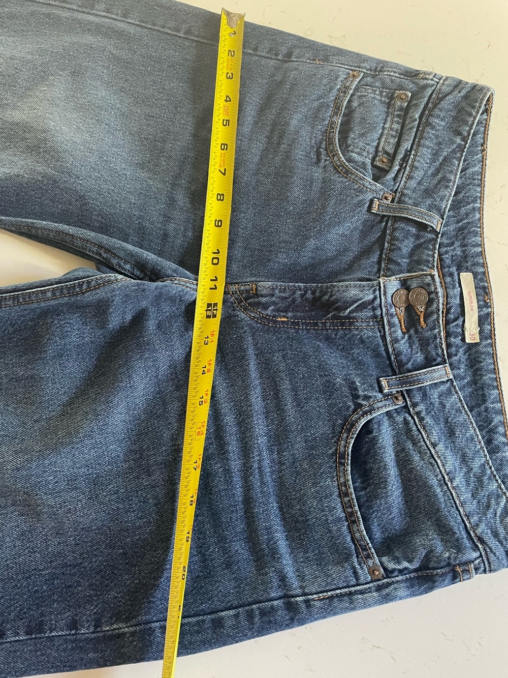 LEVI’S Superlow Loose Jeans Women’s W30 L32 - Dark Wash - Picture 10 of 11